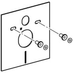 GEBERIT Souprava pro tlumení hluku pro závěsné WC a bidet