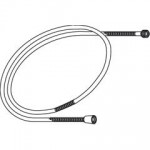 ORAS Sprchová hadice zesílená délka 1500 mm, konické matky na