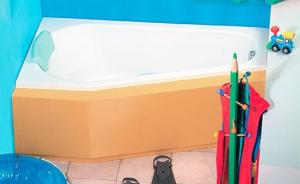 POLYSAN PROJEKTA vana 160 x 80 x 44 cm levá bílá